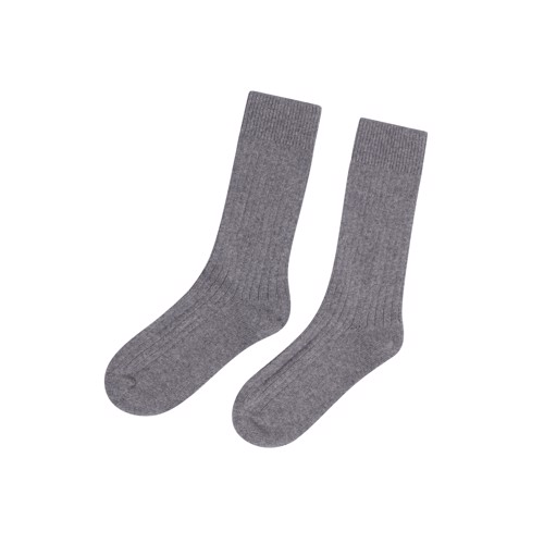 Klitmøller Collective Wool Sock - Grey Melange